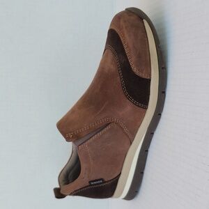 BIONICA WOMEN'S LEATHER AND SUEDE SLIP-ON SHOES